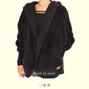Nordic Beach black jacket